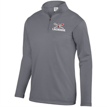Load image into Gallery viewer, CHS-LAX-102-1 - Augusta 1/4 Zip Wicking Fleece Pullover - Warrior Lacrosse Logo