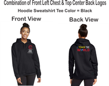 Load image into Gallery viewer, CCT-303-1 - Gildan Adult Softstyle® Fleece Pullover Hooded Sweatshirt - I Teach The World Logos