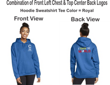 Load image into Gallery viewer, CCT-303-1 - Gildan Adult Softstyle® Fleece Pullover Hooded Sweatshirt - I Teach The World Logos