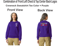 Load image into Gallery viewer, CCT-304-1 - Gildan Adult Softstyle® Fleece Crew Sweatshirt - I Teach The World Logos