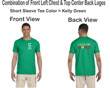 Load image into Gallery viewer, CCT-521-1 - Gildan Adult Softstyle Short Sleeve T-Shirt - I Teach The World Logos