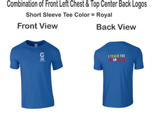 Load image into Gallery viewer, CCT-521-1 - Gildan Adult Softstyle Short Sleeve T-Shirt - I Teach The World Logos