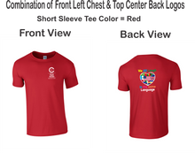 Load image into Gallery viewer, CCT-521-4 - Gildan Adult Softstyle Short Sleeve T-Shirt - We All Laugh In the Same Language Logos