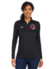 Load image into Gallery viewer, CHS-LAX-113-3 - Under Armour Team Tech Quarter-Zip - Cherokee Warriors Logo