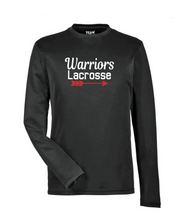 Load image into Gallery viewer, CHS-LAX-604-5 - Team 365 Zone Performance Long-Sleeve T-Shirt - Warriors Lacrosse Arrow Logo