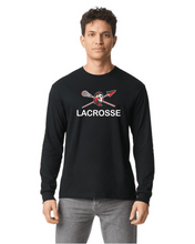 Load image into Gallery viewer, CHS-LAX-616-1 - Gildan Unisex Softstyle CVC Long Sleeve T-Shirt - Warrior Lacrosse Logo
