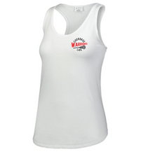 Load image into Gallery viewer, CHS-LAX-633-3 - Bella + Canvas Ladies' Flowy Racerback Tank - Cherokee Warriors Logo