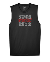 Load image into Gallery viewer, CHS-SD-408-3 - Team 365 Zone Performance Muscle T-Shirt - Warriors Swim & Dive Logo