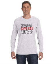 Load image into Gallery viewer, CHS-SD-456-3 - Jerzees 5.6 oz. DRI-POWER® ACTIVE Long-Sleeve T-Shirt - Warriors Swim & Dive Logo