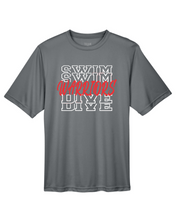 Load image into Gallery viewer, CHS-SD-423-3 - Team 365 Zone Performance Short Sleeve T-Shirt -  Warrior's Swim & Dive Logo