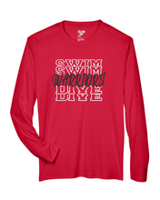 Load image into Gallery viewer, CHS-SD-458-3 - Team 365 Zone Performance Long-Sleeve T-Shirt - Warrior's Swim & Dive Logo