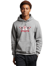 Load image into Gallery viewer, CHS-WRES-301-1 - Russell Athletic Unisex Dri-Power® Hooded Sweatshirt - Cherokee C Wrestling Logo