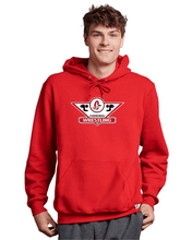 Load image into Gallery viewer, CHS-WRES-301-1 - Russell Athletic Unisex Dri-Power® Hooded Sweatshirt - Cherokee C Wrestling Logo