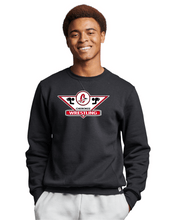 Load image into Gallery viewer, CHS-WRES-302-1 - Russell Athletic Unisex Dri-Power Crewneck Sweatshirt - Cherokee C Wrestling Logo