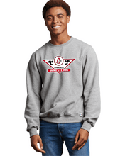Load image into Gallery viewer, CHS-WRES-302-1 - Russell Athletic Unisex Dri-Power Crewneck Sweatshirt - Cherokee C Wrestling Logo