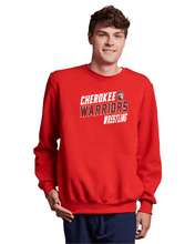 Load image into Gallery viewer, CHS-WRES-302-5 - Russell Athletic Unisex Dri-Power Crewneck Sweatshirt - Cherokee Warriors Logo