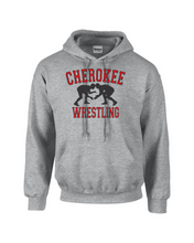 Load image into Gallery viewer, CHS-WRES-306-2 - Gildan-Hoodie - Cherokee Wrestling Logo