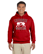 Load image into Gallery viewer, CHS-WRES-306-2 - Gildan-Hoodie - Cherokee Wrestling Logo