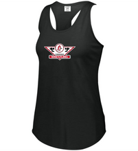 Load image into Gallery viewer, CHS-WRES-514-1 - Augusta Ladies Lux Tri-Blend Tank - Cherokee C Wrestling Logo