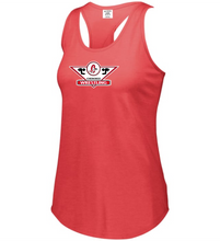 Load image into Gallery viewer, CHS-WRES-514-1 - Augusta Ladies Lux Tri-Blend Tank - Cherokee C Wrestling Logo