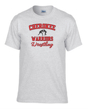 Load image into Gallery viewer, CHS-WRES-515-3- Gildan 50/50 Short Sleeve T-Shirt - Cherokee Warriors Wrestling Logo