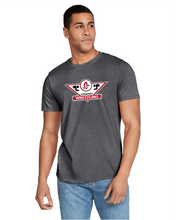 Load image into Gallery viewer, CHS-WRES-521-1 - Gildan Adult Softstyle Short Sleeve T-Shirt - Cherokee C Wrestling Logo