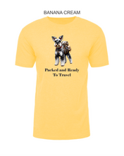 Load image into Gallery viewer, Schnauzer-102 - Next Level CVC Short Sleeve Crew Tee - Packed and Ready To Travel Logo