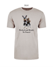 Load image into Gallery viewer, Schnauzer-102 - Next Level CVC Short Sleeve Crew Tee - Packed and Ready To Travel Logo