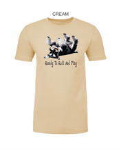 Load image into Gallery viewer, Schnauzer-105 - Next Level CVC Short Sleeve Crew Tee - Ready To Roll & Play Logo