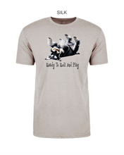 Load image into Gallery viewer, Schnauzer-105 - Next Level CVC Short Sleeve Crew Tee - Ready To Roll & Play Logo