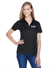 Load image into Gallery viewer, FYZICAL-121 - Devon & Jones CrownLux Performance Ladies' Plaited Short Sleeve Polo