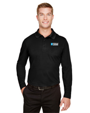 Load image into Gallery viewer, FYZICAL-EMP-124 - Devon & Jones CrownLux Men's Performance Plaited Long Sleeve Polo
