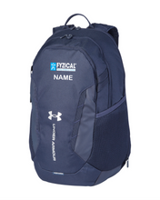 Load image into Gallery viewer, FYZICAL-EMP-976 - Under Armour Hustle Backpack - FYZICAL Logo & Personalized Name