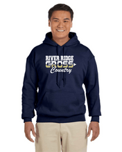 Load image into Gallery viewer, RR-XC-301-21 - Gildan Adult 8 oz., 50/50 Fleece Hoodie - River Ridge Cross Country Logo