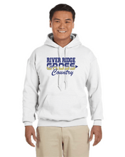 Load image into Gallery viewer, RR-XC-301-21 - Gildan Adult 8 oz., 50/50 Fleece Hoodie - River Ridge Cross Country Logo