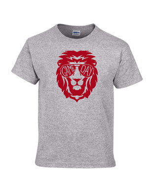 LIB-PTA-481-12 - Gildan 5.5 oz., 50/50 Short Sleeve T-Shirt -  Lions Head Logo