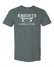 Load image into Gallery viewer, RB-FB-500-30- Gildan Softstyle® Short Sleeve T-Shirt - KNIGHTS Football Class of 2030