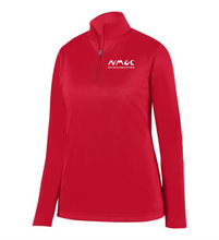 Load image into Gallery viewer, NMGC-102-1 - Augusta 1/4 Zip Wicking Fleece Pullover - NMGC-Main-Logo