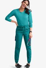 Load image into Gallery viewer, Pampa-Emp-025 - Butter-Soft STRETCH Women's 5-Pocket Cargo Jogger Scrub Pants