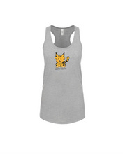 Load image into Gallery viewer, SEQ-Robotics-514-1 - Next Level Ladies' Ideal Racerback Tank - Sequoyah Robotics Team 8080 Logo