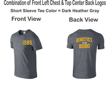 Load image into Gallery viewer, SEQ-Robotics-521-2 - Gildan Adult Softstyle Short Sleeve T-Shirt - Rock Shirt-Team 8080 Logos