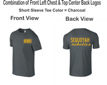 Load image into Gallery viewer, SEQ-Robotics-521-3 - Gildan Adult Softstyle Short Sleeve T-Shirt - 8080 Team Shirt Logos
