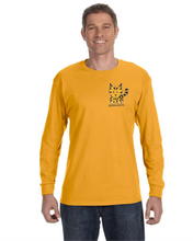 Load image into Gallery viewer, SEQ-Robotics-526-1 - Jerzees 5.6 oz. DRI-POWER® ACTIVE Long-Sleeve T-Shirt - Sequoyah Robotics Team 8080 Logo