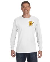 Load image into Gallery viewer, SEQ-Robotics-526-1 - Jerzees 5.6 oz. DRI-POWER® ACTIVE Long-Sleeve T-Shirt - Sequoyah Robotics Team 8080 Logo