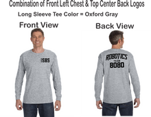 Load image into Gallery viewer, SEQ-Robotics-526-2 - Jerzees 5.6 oz. DRI-POWER® ACTIVE Long-Sleeve T-Shirt - Rock Shirt-Team 8080 Logos