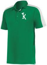 Load image into Gallery viewer, ATL-KINGS-504-7 - Augusta Bi-Color Vital Polo - K With Crown Logo
