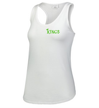 Load image into Gallery viewer, ATL-KINGS-514-2 - Augusta Ladies Lux Tri-Blend Tank - KINGS Logo