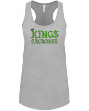 Load image into Gallery viewer, ATL-KINGS-515-1 - Next Level Ladies' Ideal Racerback Tank - KINGS Lacrosse Logo
