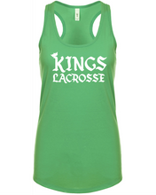 Load image into Gallery viewer, ATL-KINGS-515-1 - Next Level Ladies' Ideal Racerback Tank - KINGS Lacrosse Logo