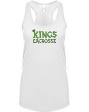 Load image into Gallery viewer, ATL-KINGS-515-1 - Next Level Ladies' Ideal Racerback Tank - KINGS Lacrosse Logo